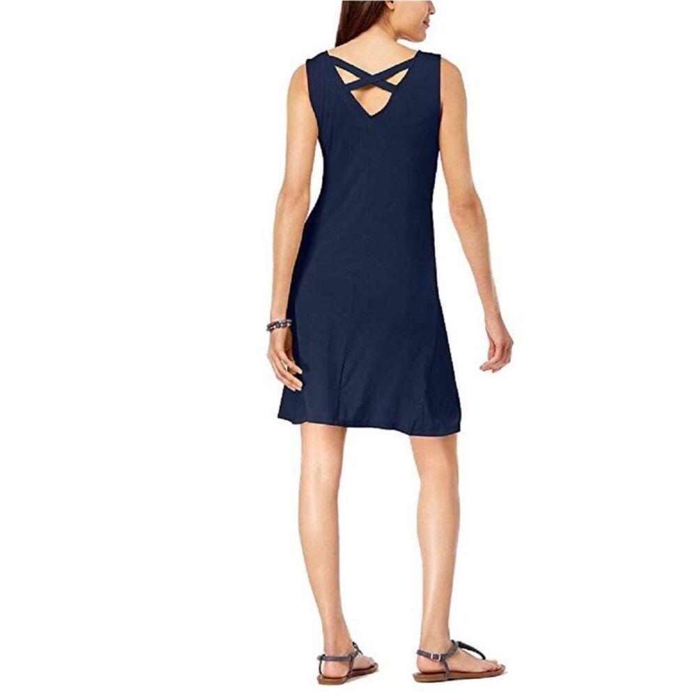 Style & Co Cross Back Dress - Picture 4 of 5